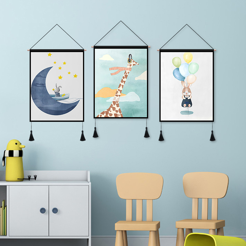 Hanging Background Fabric Paints